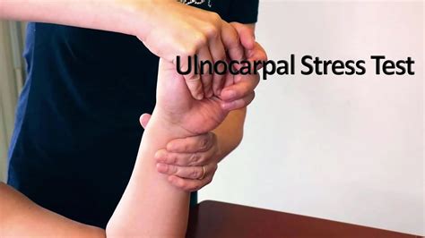 ulnocarpal impaction test|ulnar impaction positive test.